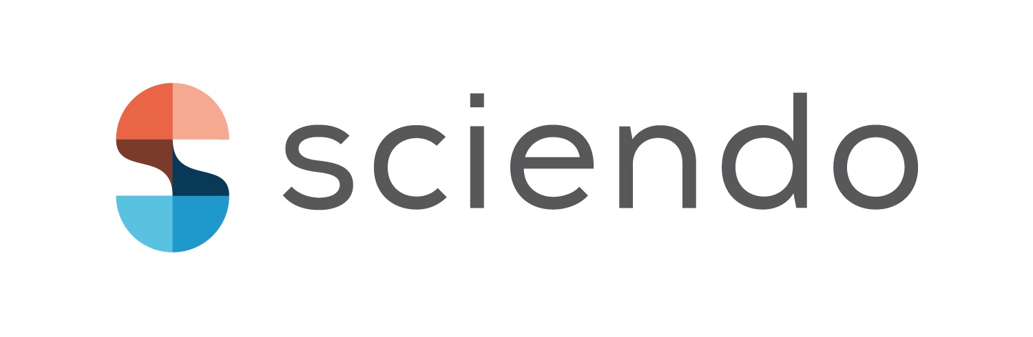 sciendo logo white background